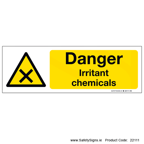 Irritant Chemicals - 22111