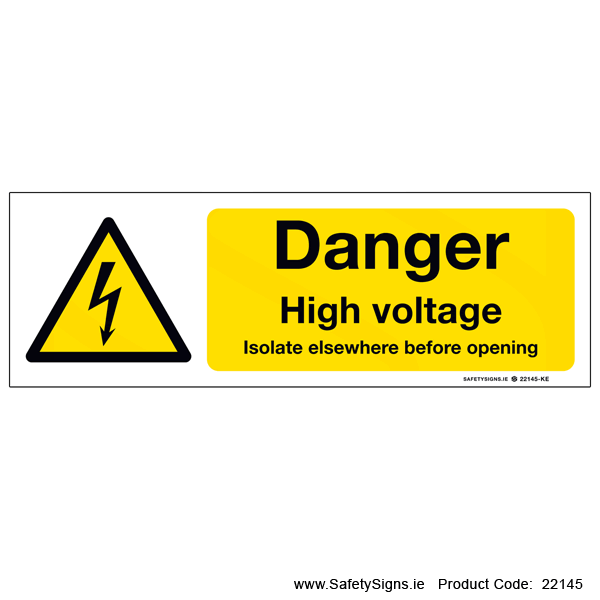 High Voltage  - 22145