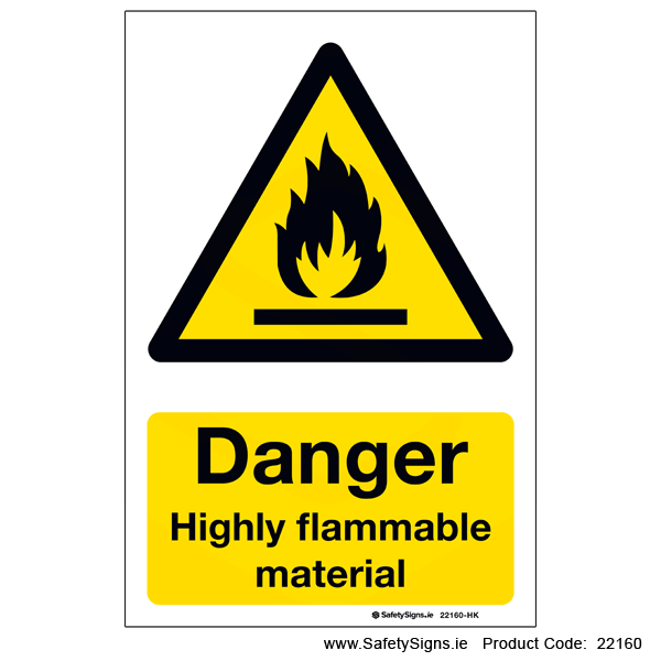 Highly Flammable Material - 22160