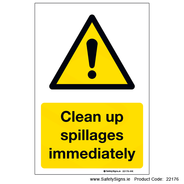 Clean Up Spillages - 22176