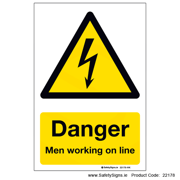 Men Working on Line - 22178