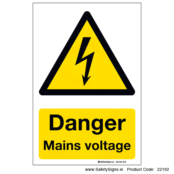 Mains Voltage - 22192