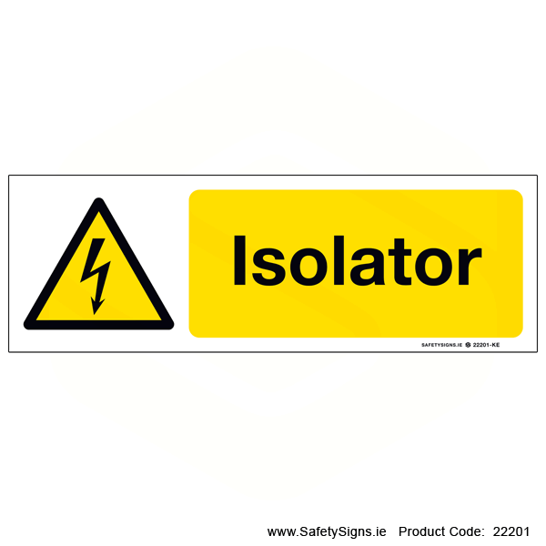 Isolator - 22201