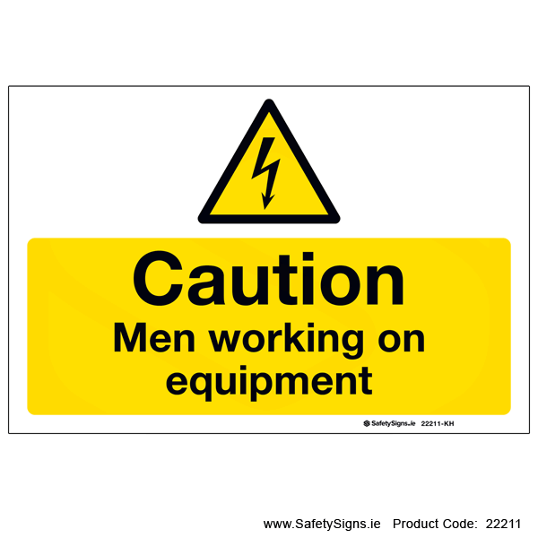 Men Working on Equipment - 22211