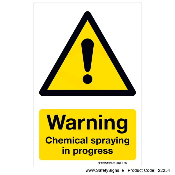Chemical Spraying - 22254