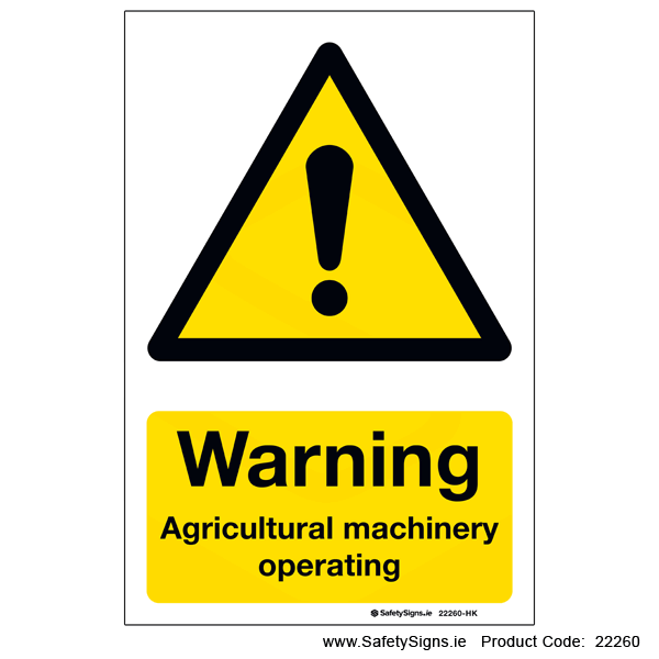 Agricultural Machinery Operating - 22260