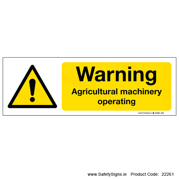 Agricultural Machinery Operating  - 22261