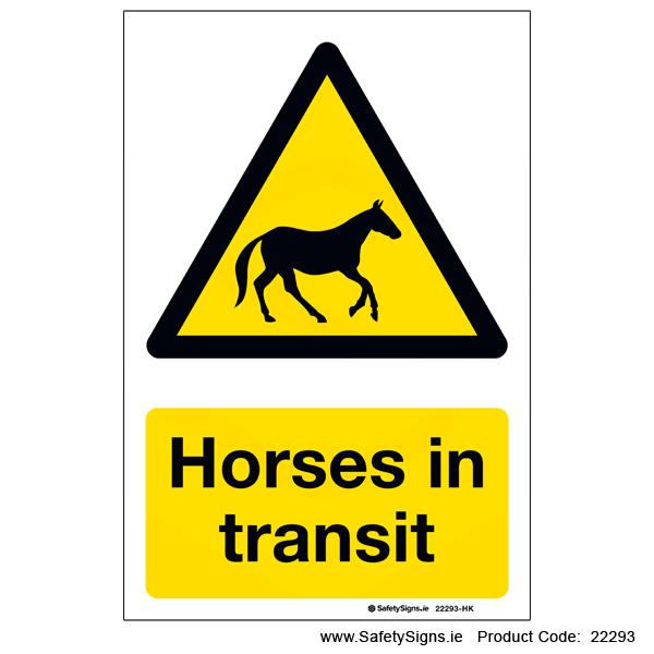 Horses in Transit - 22293