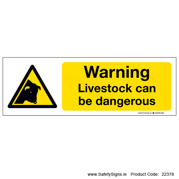 Livestock can be Dangerous - 22378