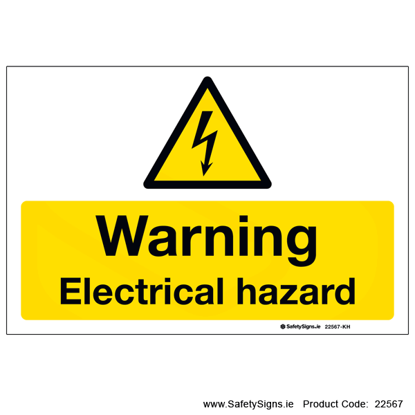 Electrical Hazard - 22567
