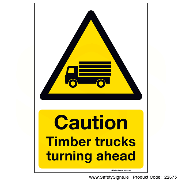 Timber Trucks Turning - 22675