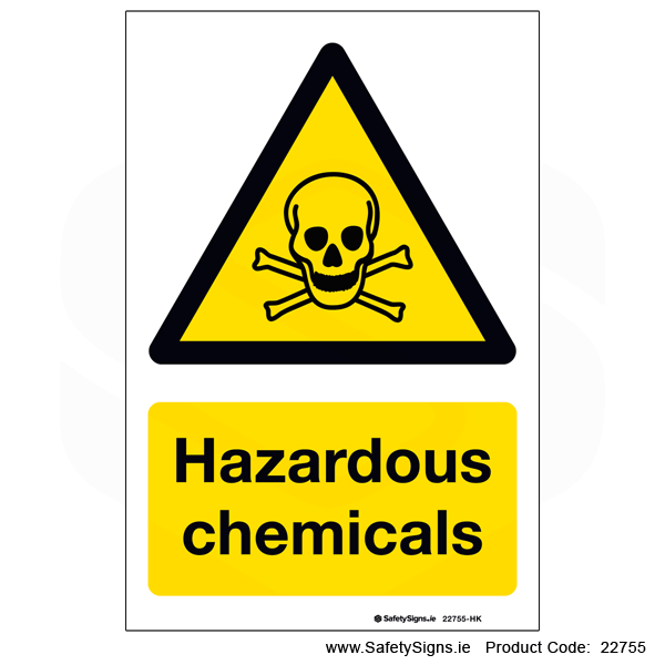 Hazardous Chemicals - 22755