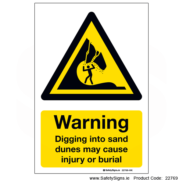 Digging into Sand Dunes - 22769