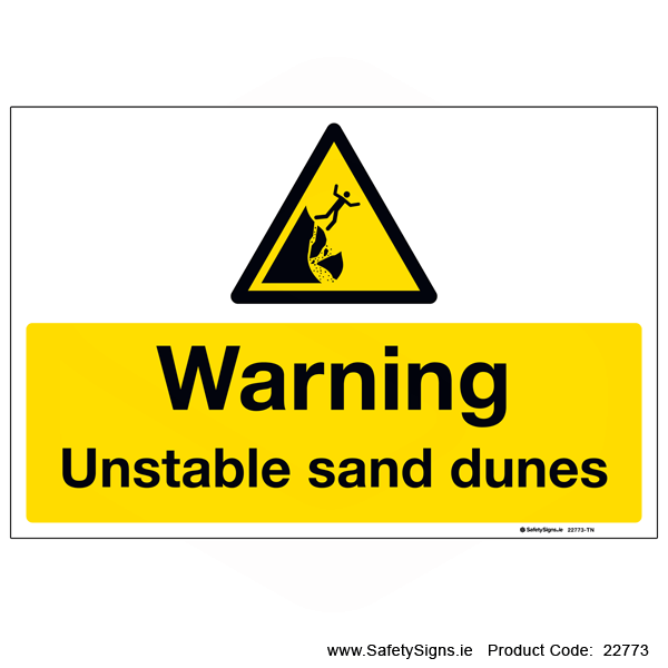 Unstable Sand Dunes - 22773