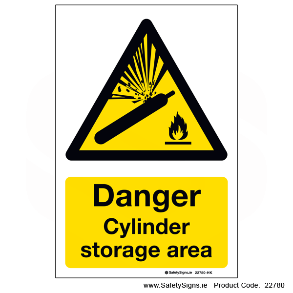 Cylinder Storage Area - 22780