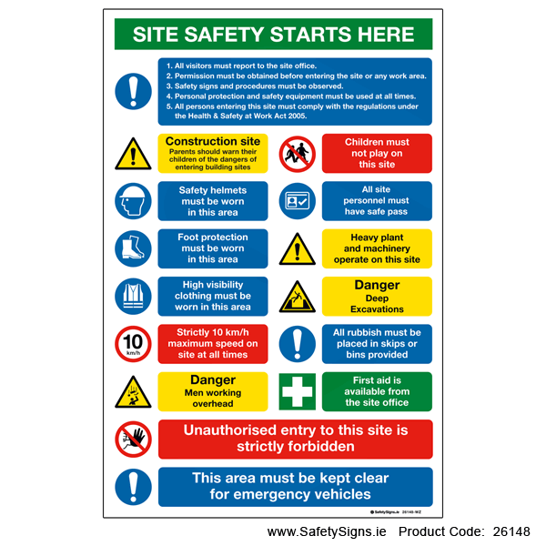 Site Safety Notice - 26148