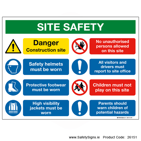 Site Safety Notice - 26151