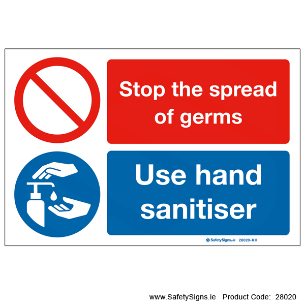 Use Hand Sanitiser - 28020