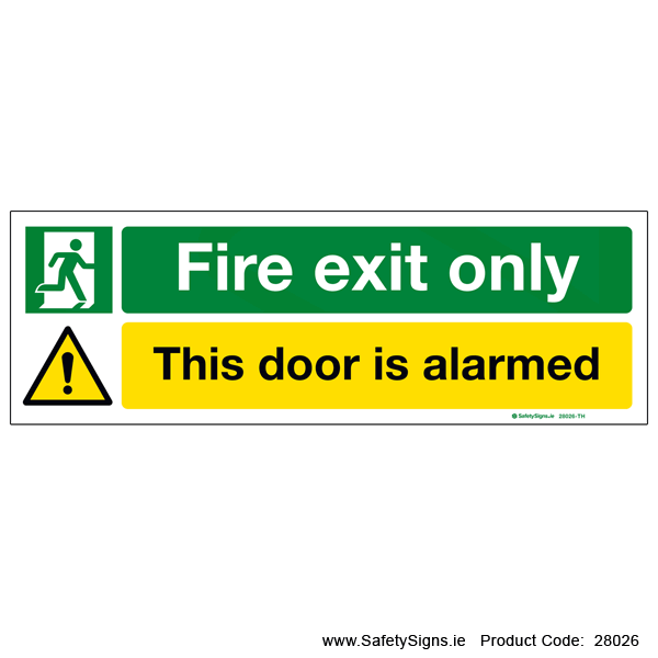 Fire Exit Only - 28026