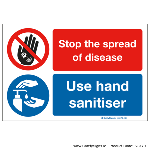 Use Hand Sanitiser - 28179