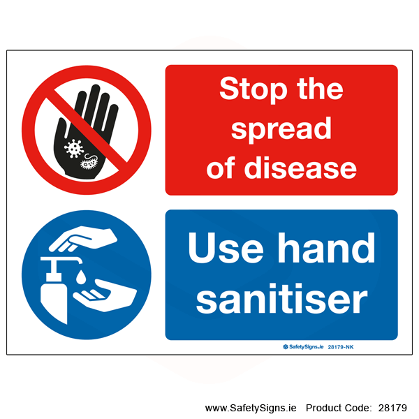 Use Hand Sanitiser - 28179