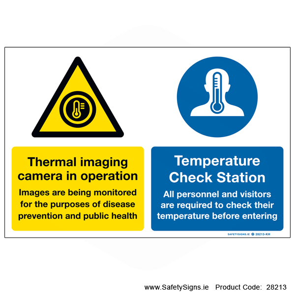 Temperature Check Station - Thermal Camera - 28213