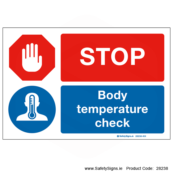 Stop - Body Temperature Check - 28238