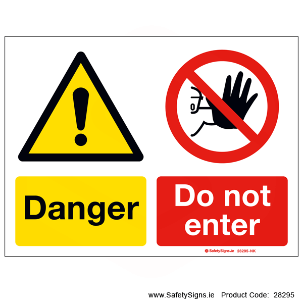 Danger - Do Not Enter - 28295