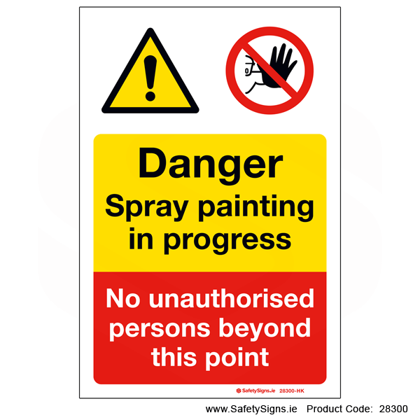 Spray Painting in Progress - 28300