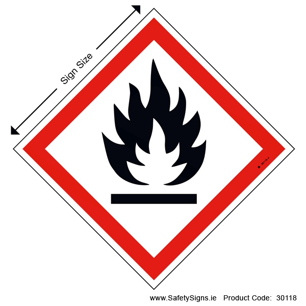 GHS - Flammable - 30118