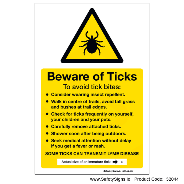 Ticks - Lyme Disease - 32044