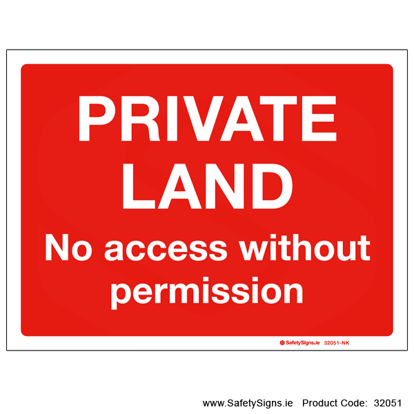 Private Land - 32051