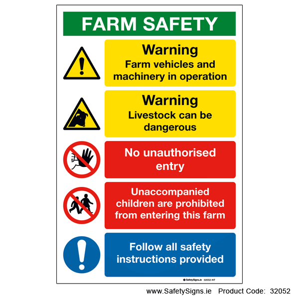 Farm Safety Notice - 32052