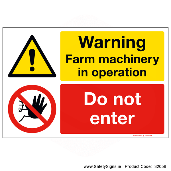 Farm Machinery in Operation - 32059