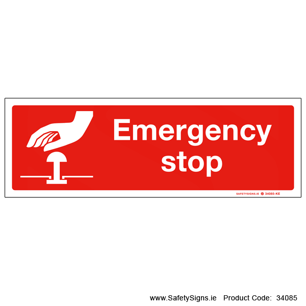 Emergency Stop - 34085