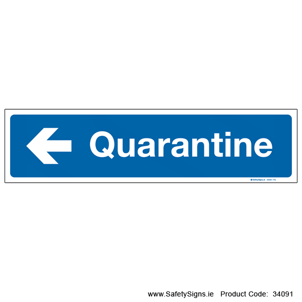 Quarantine - Left Arrow - 34091