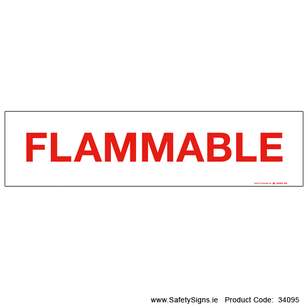 Flammable - 34095