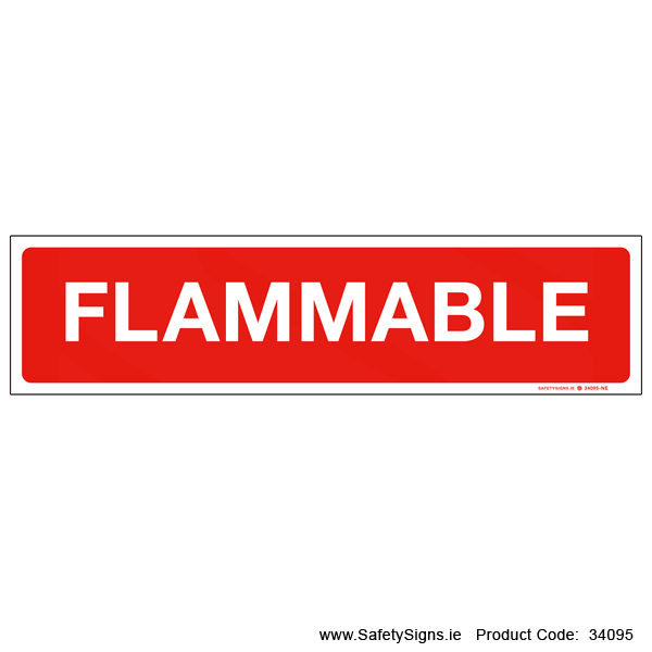 Flammable - 34095