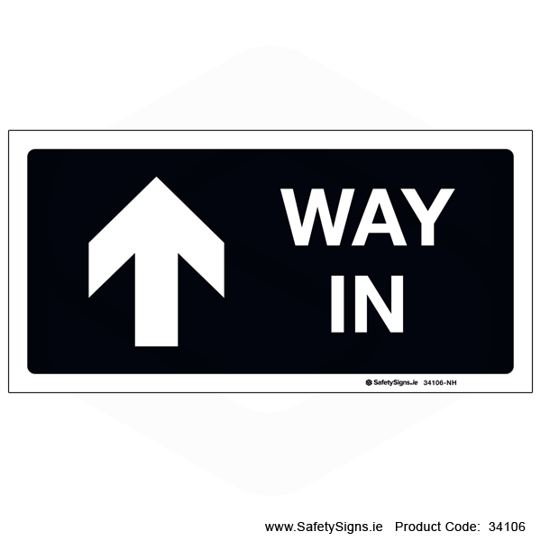 Way In - Arrow Ahead - 34106