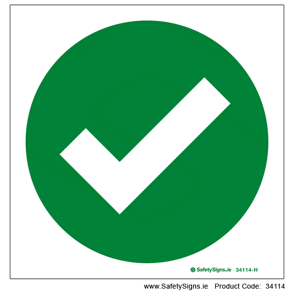 Approved - Tick Mark - 34114