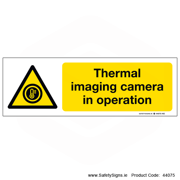 Thermal Imaging Camera in Operation - 44075