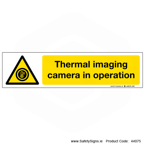 Thermal Imaging Camera in Operation - 44075