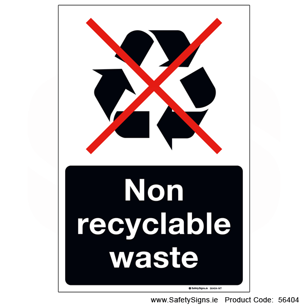 Non Recyclable Waste - 56404