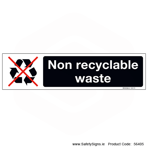 Non Recyclable Waste - 56405
