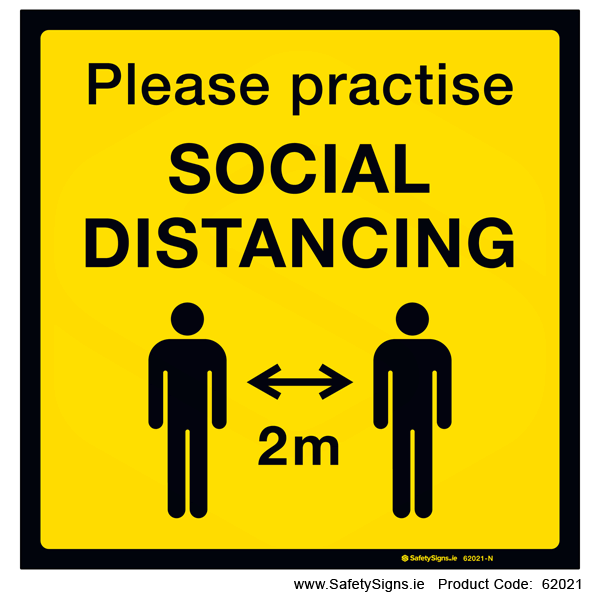 Practise Social Distancing 2m - 62021