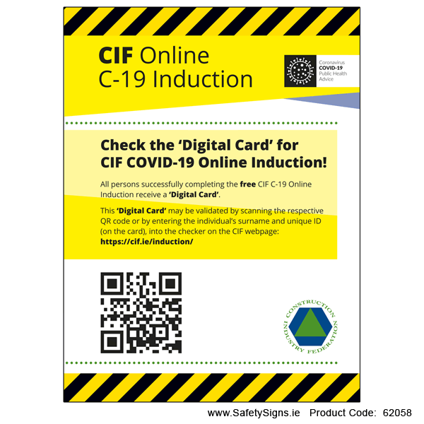 C19 Induction - CIF - 62058