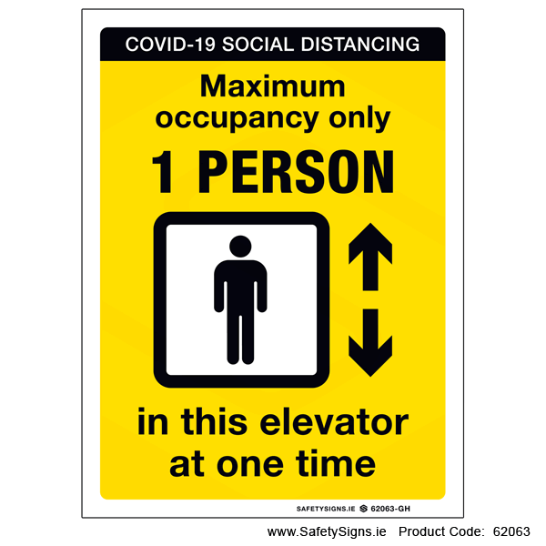 Elevator Occupancy Limit - 62063