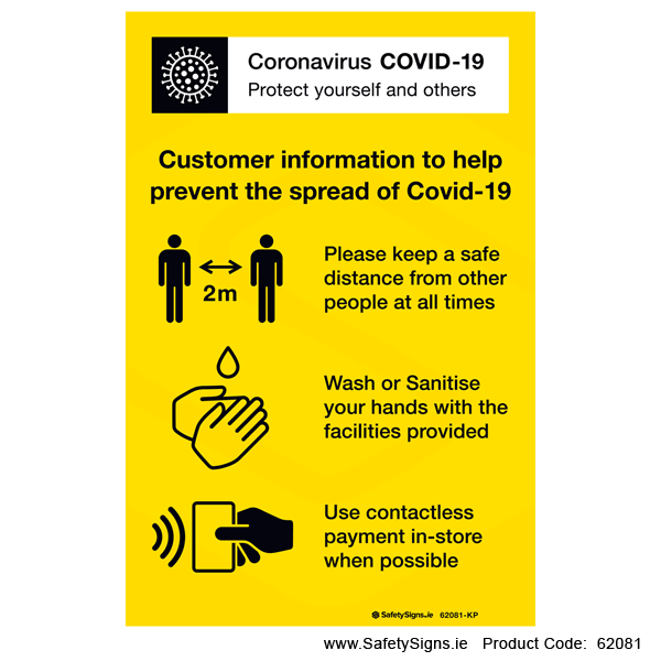 Covid-19 Customer Information - 62081