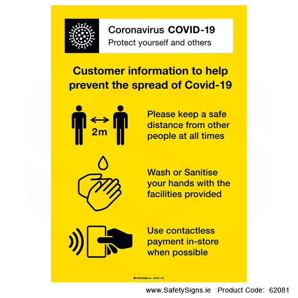 Covid-19 Customer Information - A-Master - 62081