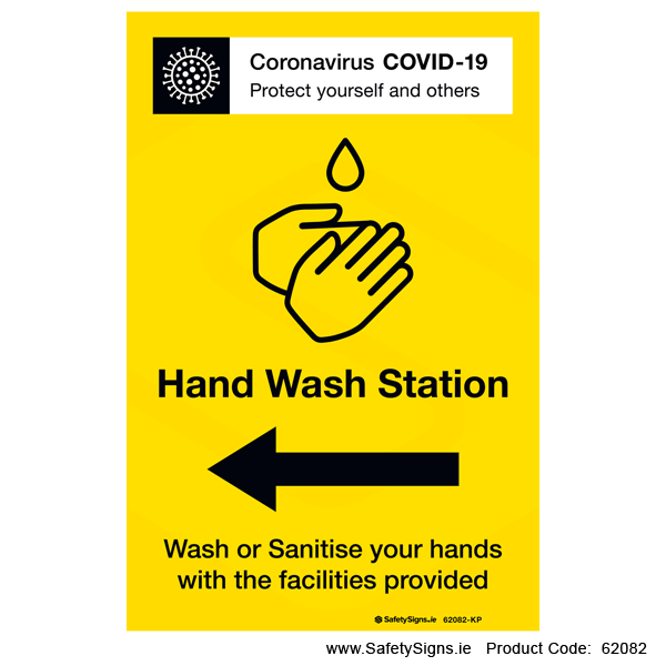 Covid-19 Hand Wash Station - Left - 62082